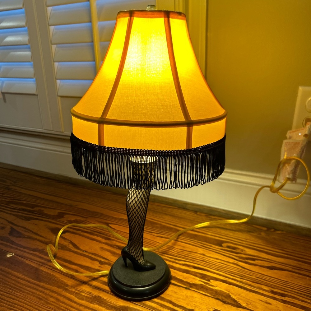 A Christmas Story Leg Lamp